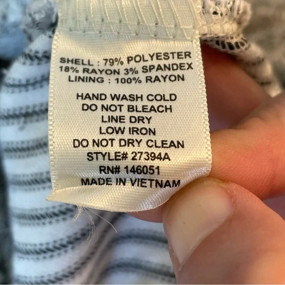 Monteau Preppy Classic Gray Crewneck Roll Tab Layered Sweater Top Blouse - Picture 8 of 8